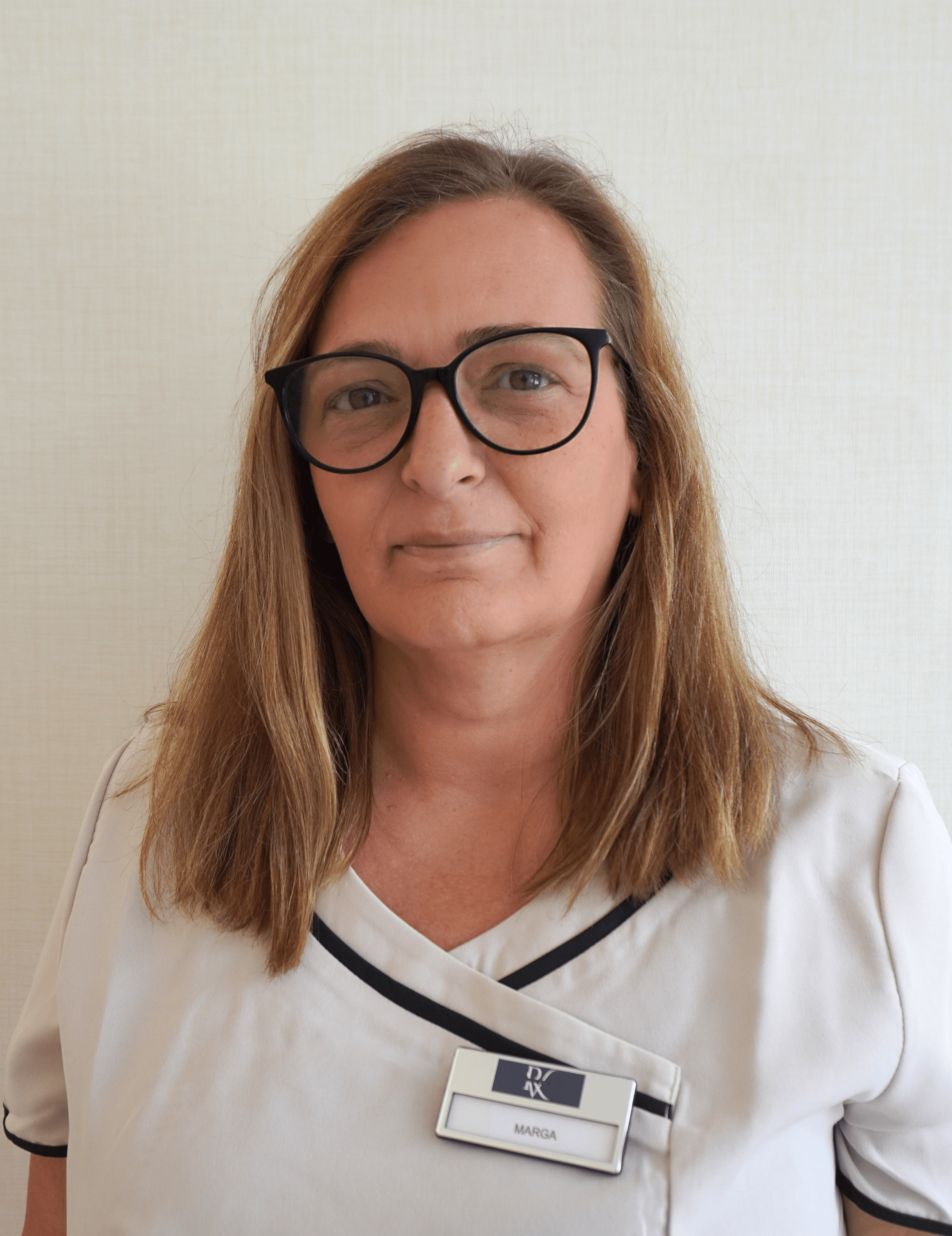Marga, atención al paciente de Riva Medic